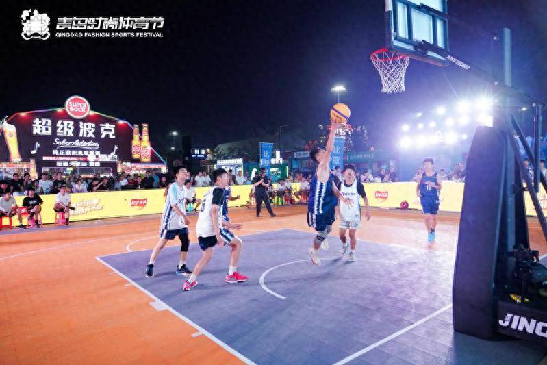 ayxsports-燃动盛夏！小篮球联赛在金沙滩啤酒城热力开战