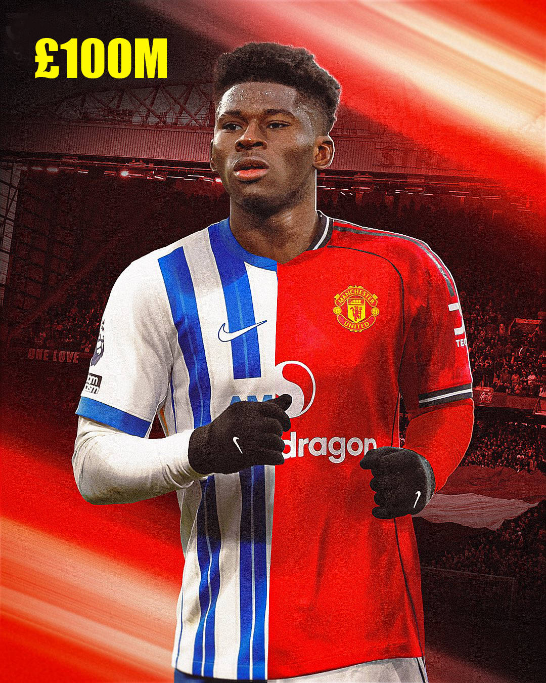 爱游戏体育-布莱顿为巴莱巴标价曝光！不过亿免谈，拒绝曼联用滕哈格爱将交换