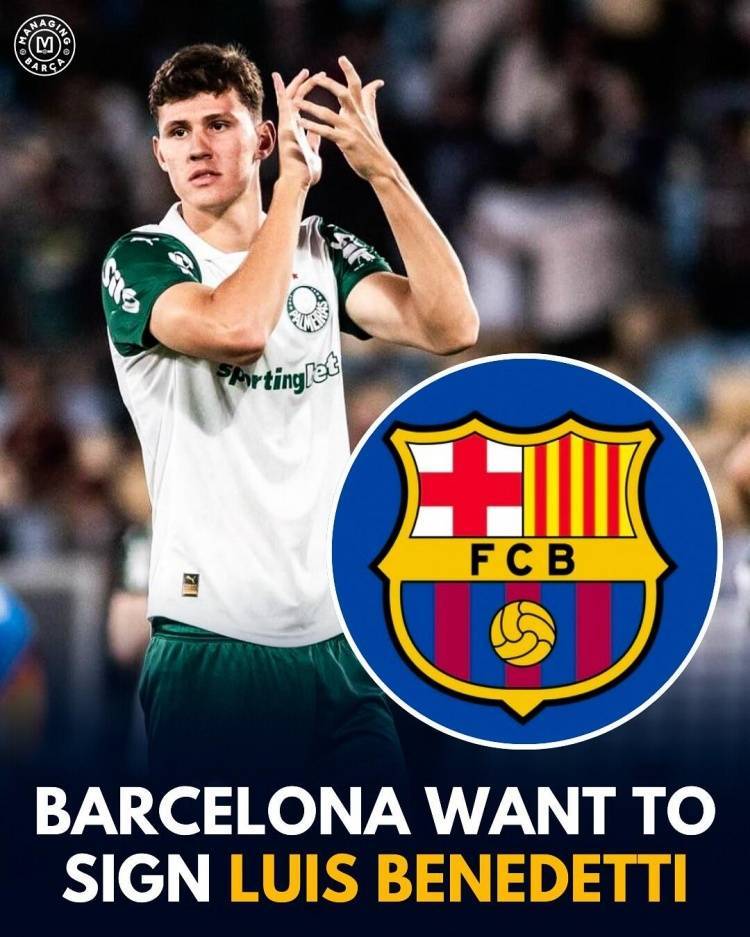 每体:巴萨有意帕尔梅拉斯中卫贝内德蒂,枪手和那不勒斯加入争夺